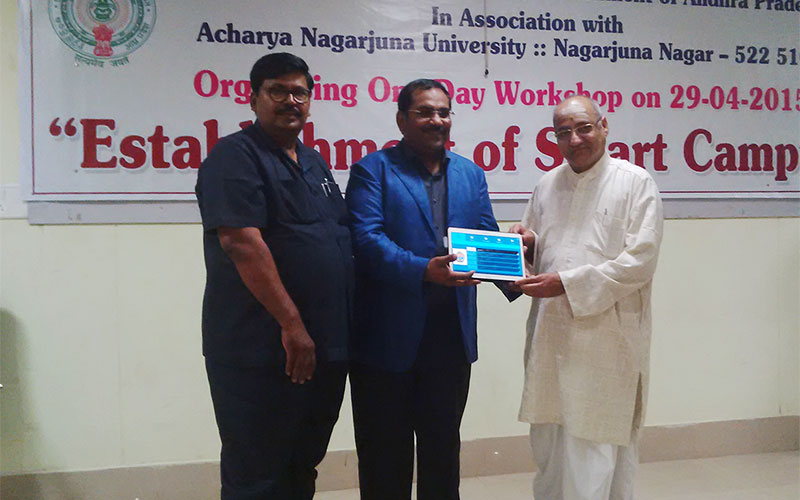 MOU with Acharya Nagarjuna University - Guntur, Andhra Pradesh