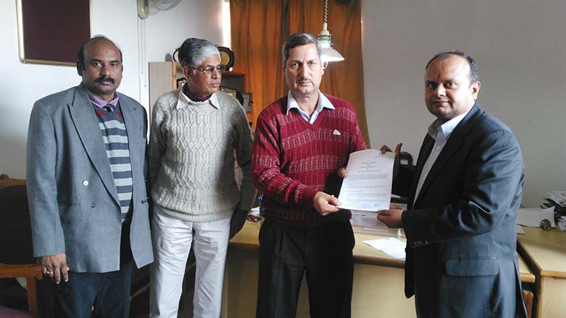 MOU with ISLAMIC UNIVERSITY OF SCIENCE & TECHNOLOGY - Jammu & Kashmir