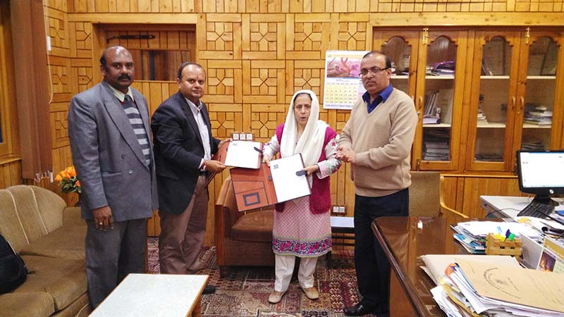 MOU with NIT - SRINAGAR