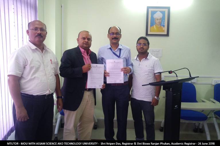 MOU with Assam Science & Technology University - Assam