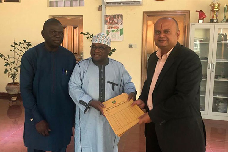 MOU with National Open University, Nigeria.